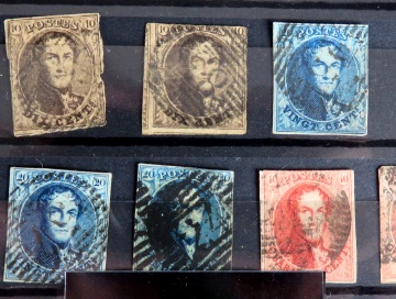 Briefmarken Schtze: Belgien Briefmarken Sammlung