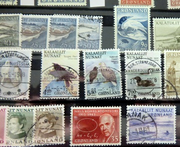 Grnland Briefmarken Sammlung
