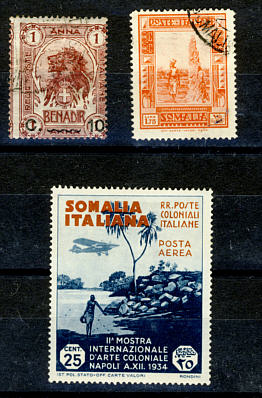 Briefmarken Italienische Kolonien