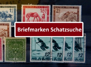 Interessante Briefmarken von sterreich