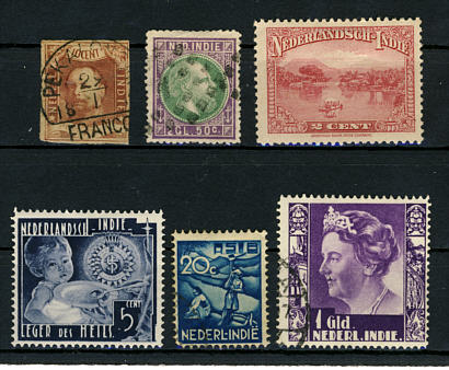 Briefmarken Niederlndische Kolonien