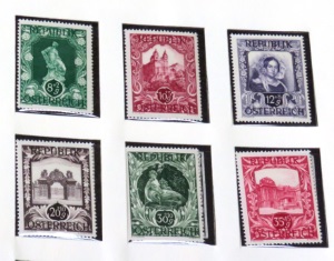 sterreich Briefmarken vom Jahr 1947