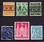 Bizone Briefmarken