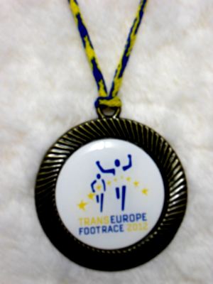 Medaille Transeuropalauf