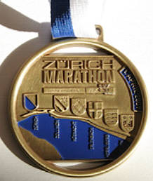 Marathonmedaille Zrich Marathon 2007