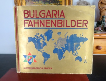 Sammelbilderalbum Bulgaria Fahnenbilder Auereuropische Staaten