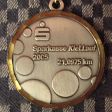 Laufmedaille Kiel 2005