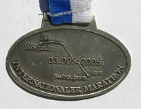 Marathonmedaille Usedom