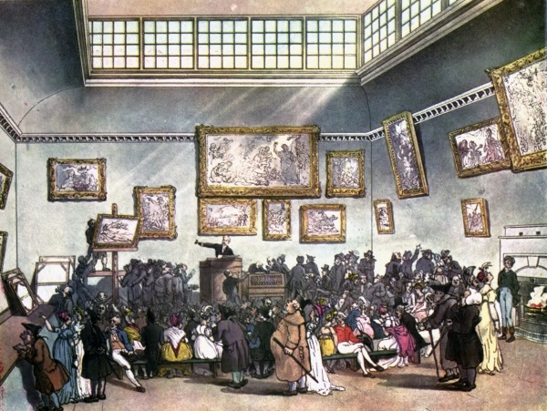 Christie's Auktion im 18. Jahrhundert