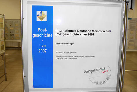 Internationale Briefmarkenbörse in Sindelfingen 2007