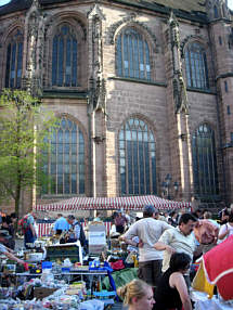 Bild vom Nrnberger Trempelmarkt Frhjahr 2006