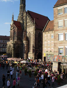 Bild vom Nürnberger Trempelmarkt Frühjahr 2006