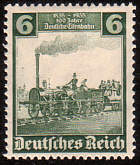Briefmarke 100 Jahre deutsche Eisenbahn