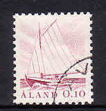 Erste Briefmarke der Alandinseln