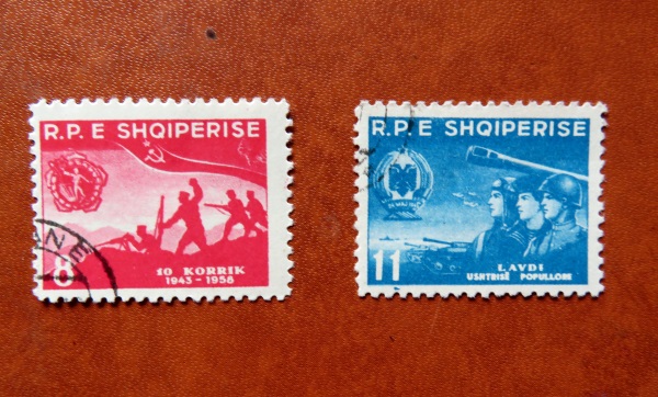 Briefmarken von Albanien