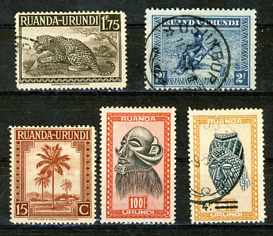 Briefmarken Ruanda-Urundi