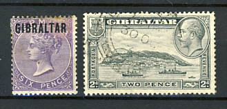 Briefmarken Gibraltar