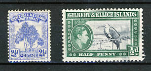 Briefmarken Gilbert und Ellice Inselnr