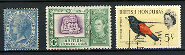 Briefmarken Britisch Honduras