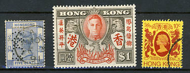 Briefmarken Hongkong