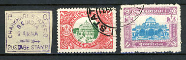 Briefmarken Indien Charkari