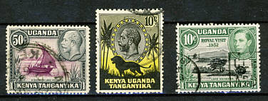 Briefmarken Kenya Uganda Tansania