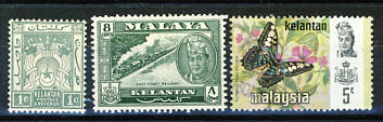 Briefmarken Malaysia Kelantan