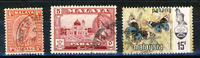 Briefmarken Malaysia Pahang