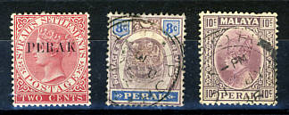 Briefmarken Malaysia Perak