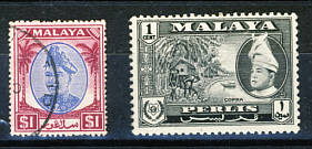 Briefmarken Malaysia Perlis