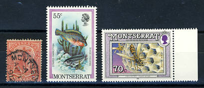 Briefmarken Montserrat