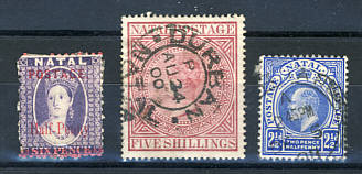 Briefmarken Natal