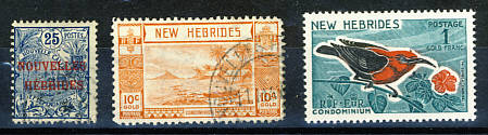 Briefmarken Neue Hebriden