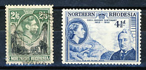 Briefmarken Nordrhodesien