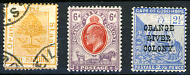 Briefmarken Oranje Freistaat