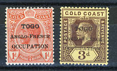 Briefmarken Togo Britische Besetzung