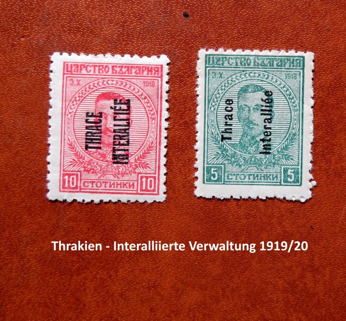 Briefmarken von Bulgarien