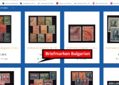 Briefmarken von Bulgarien