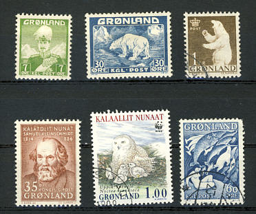 Briefmarken Gr�nland