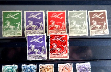 Briefmarken Schätze: Dänemark Briefmarken Sammlung