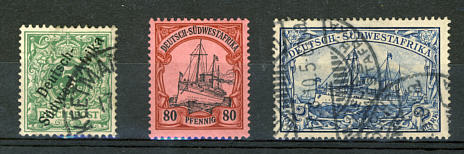 Briefmarken Deutsch-S�dwestafrika