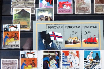 Briefmarken Schätze: Färöer Briefmarken Sammlung