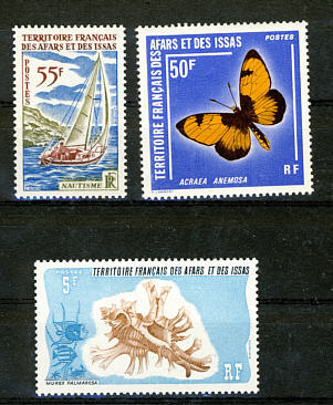 Briefmarken Franz�sisch Afar und Issa