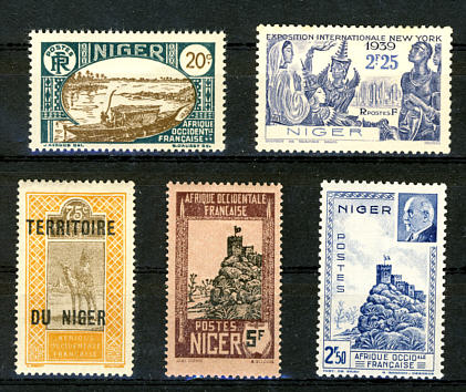 Briefmarken Franz�sisch Niger