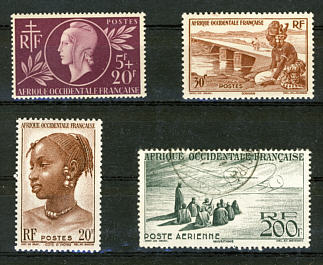 Briefmarken Franz�sisch Westafrika