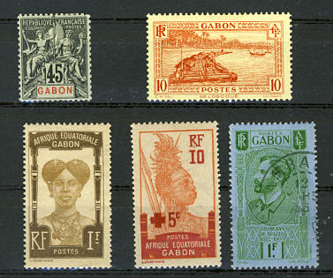 Briefmarken Gabun