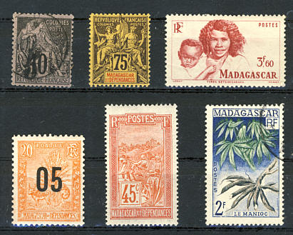 Briefmarken Madagaskar