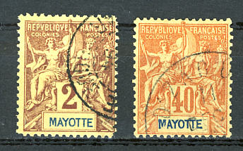 Briefmarken Mayotte