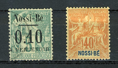 Briefmarken Nossi-Be