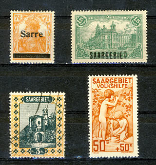 Briefmarken Saargebiet